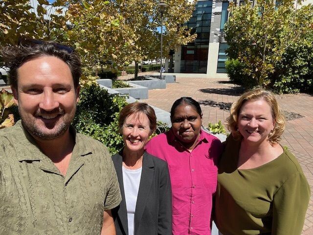 Garth, Brigitte, Corina and Liz