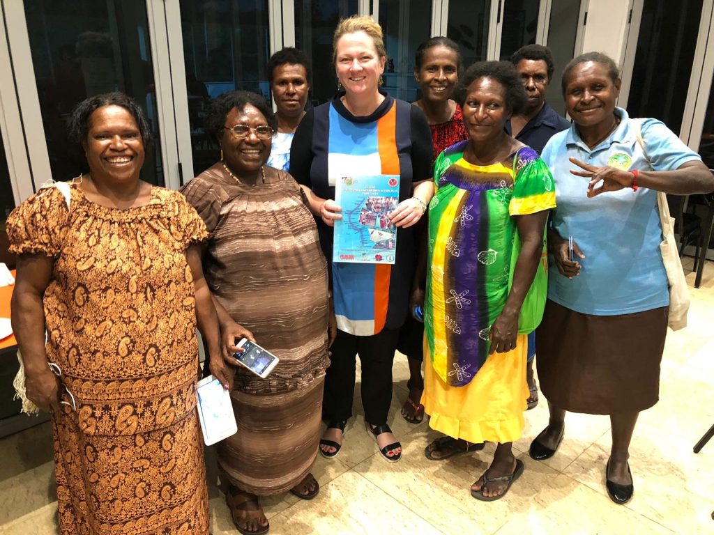 Liz Mackinlay & Women's Association Leaders
